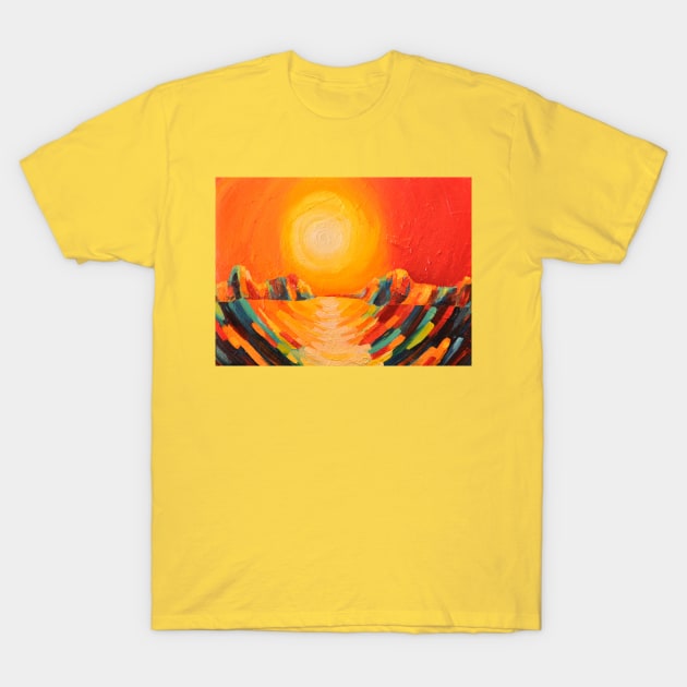 Sunset picture T-Shirt by Razym